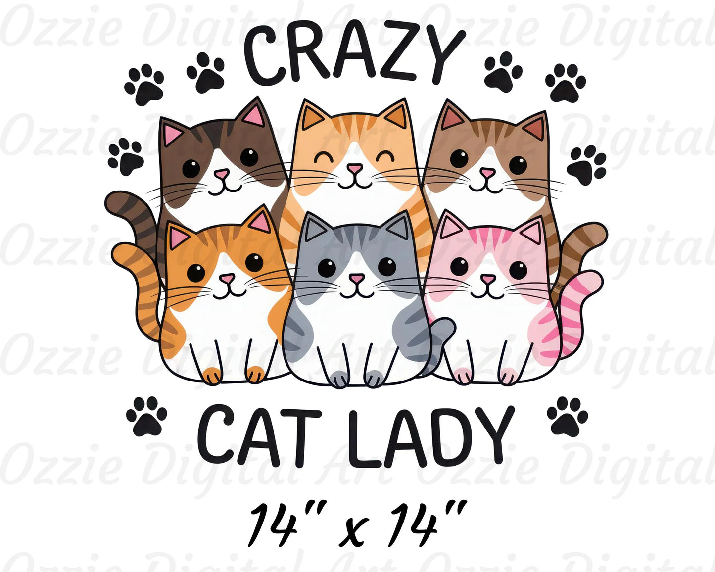 Crazy Cat Lady Png