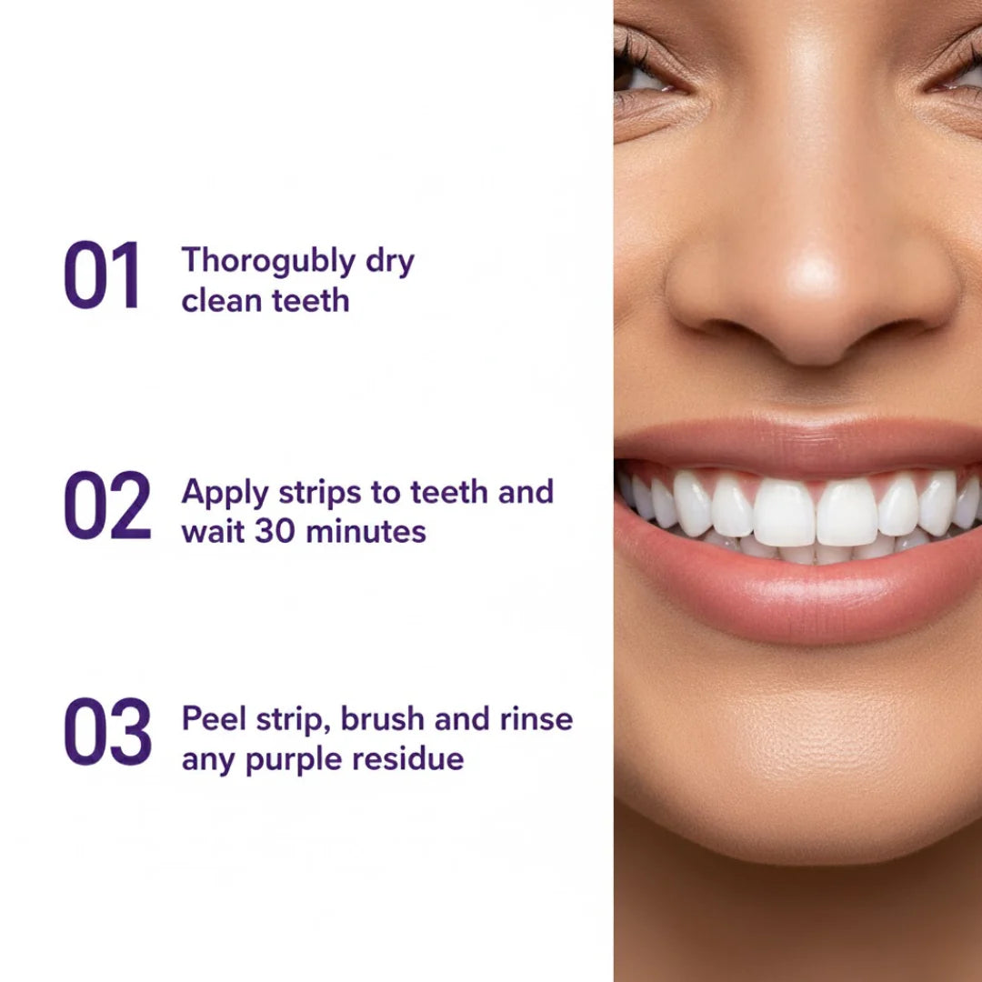 Arconism™ Purple Teeth Whitening Strips